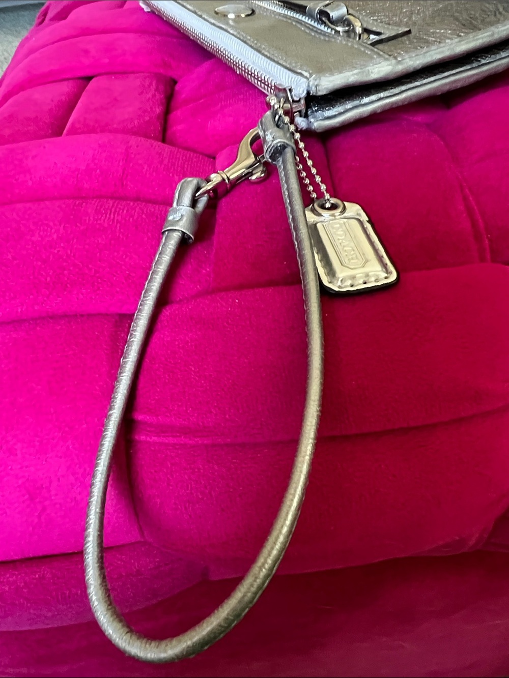 Coach 65th Anniversary Legacy Lined Wristlet - Picture 7 of 15